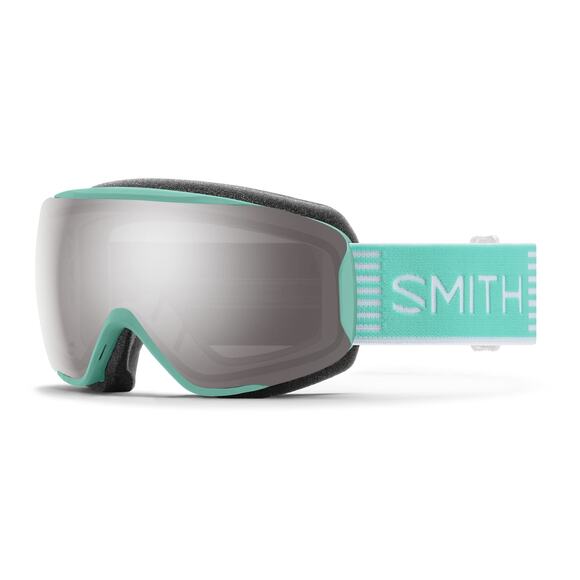 NWT Smith Optics Moment Women’s Snow Goggles Iceberg ChromaPop Sun Mirror - Picture 1 of 3